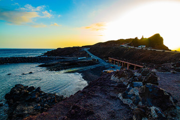 Puesta de Sol Punta de Teno Tenerife