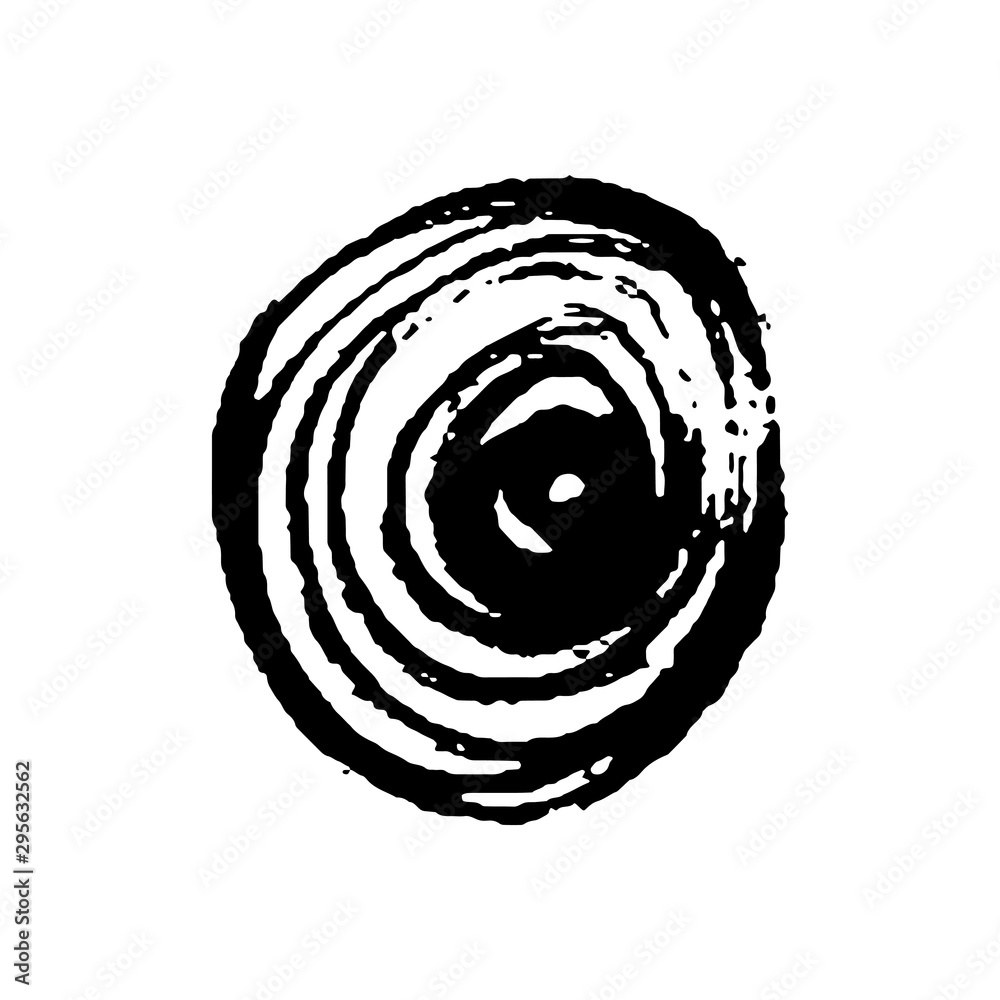 Aufkleber hand drawn in doodle style. line drawing. vector abstract banner design. business presentation. vect