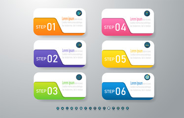 Design Business template infographic chart element with place date for presentations.