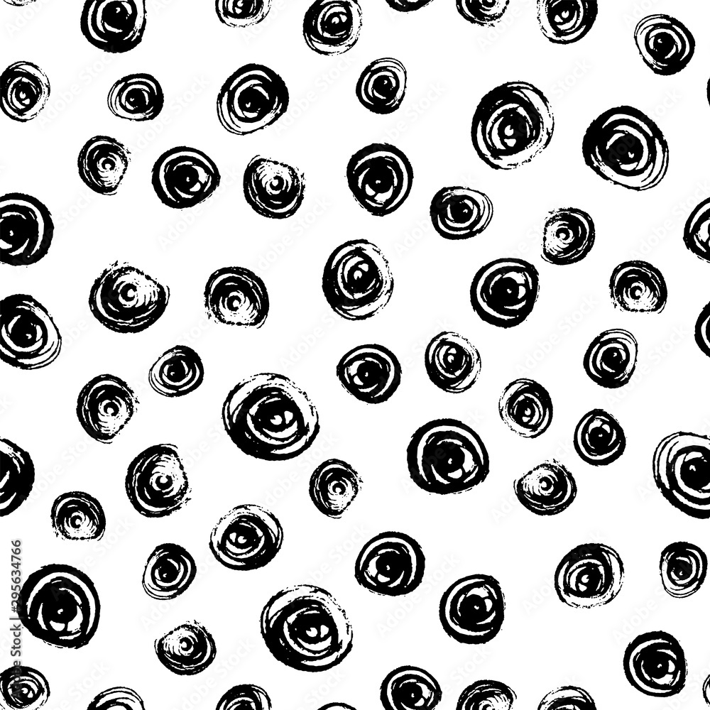Poster modern seamless pattern. hand drown for wrapping paper. design element. modern simple abstract templ