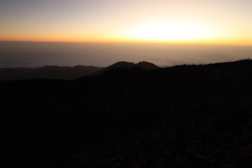Anochecer Teide Tenerife