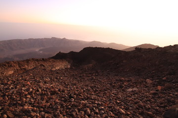 Anochecer Teide Tenerife