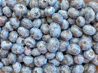 Blue berries. Fresh bilberry. Background, texture