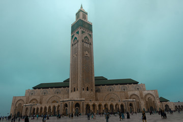 Fototapeta premium mosque in casablanca