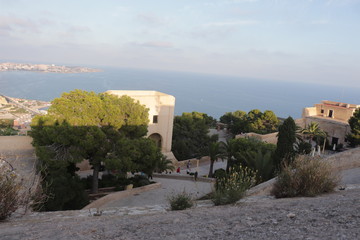 Fototapeta premium Castillo Santa Bárbara-Alicante 