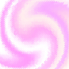 Pink Polygonal Background. Rumpled Square Pattern. Low Poly Texture. Abstract Mosaic Modern Design. Origami Style.