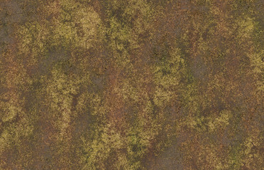 rusty oxidized eroded metal