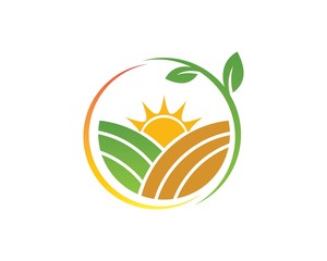 Agriculture Logo Template. farm logo template