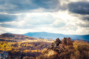 Fototapeta premium jesień w górach