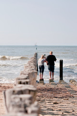 couple on the beach