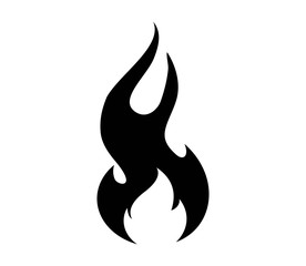 Fire flame logo vector illustration design template. Fire flame icon
