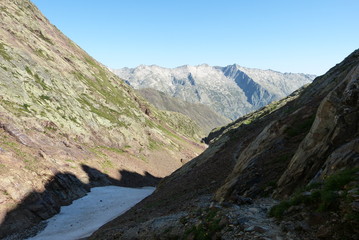 randonnée au Montcalm