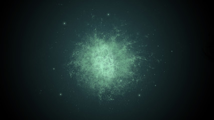 abstract background stars sky dark galaxy green black cosmos astronomy texture art wallpaper