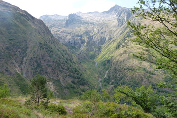 vue sur la pique Rouge