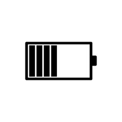 battery charger icon vector logo