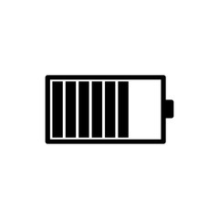 battery charger icon vector logo