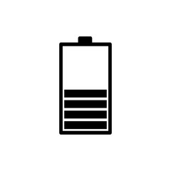 battery charger icon vector logo