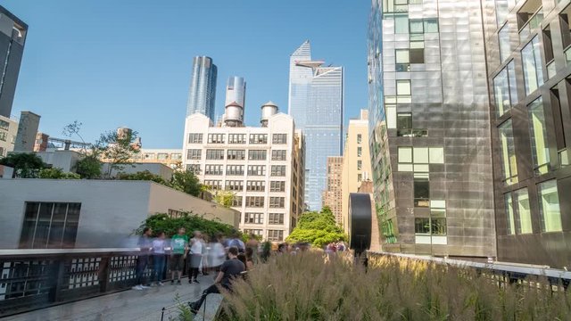 New York City Highline Day Timelapse Video