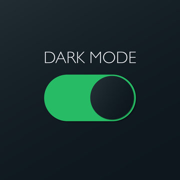 Vector On and Off Switch. Dark and Light Mode Switcher for Phone Screens, tablets and computers. Toggle Element for Mobile App, Web Design, Animation. Light and Dark Buttons.
