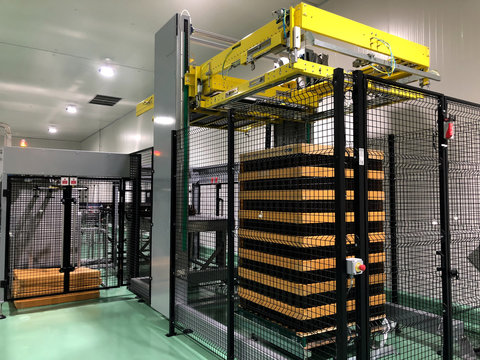 Pallets for transporting finished packaged goods