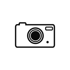 photo icon trendy flat design