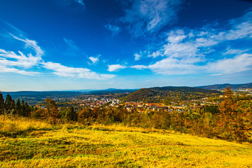 Obraz premium Herbst im Thüringer Wald, Autumn