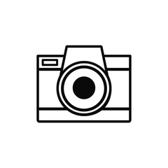 photo icon trendy flat design