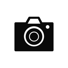 photo icon trendy flat design
