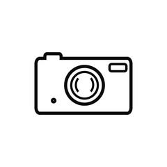 photo icon trendy flat design