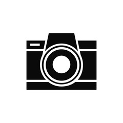 photo icon trendy flat design