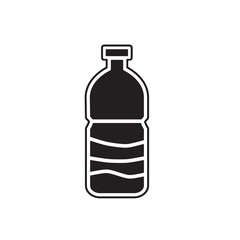 bottle icon vector trendy flat design 