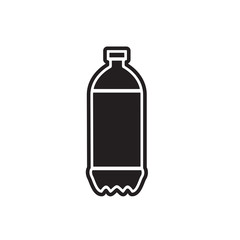 bottle icon vector trendy flat design 