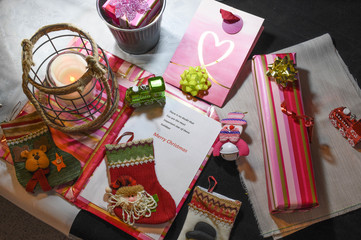 gifts congratulations and christmas parties