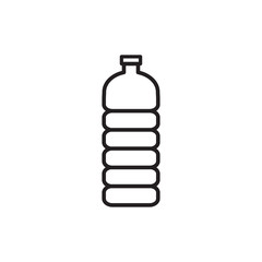 Fototapeta premium bottle icon vector trendy flat design 