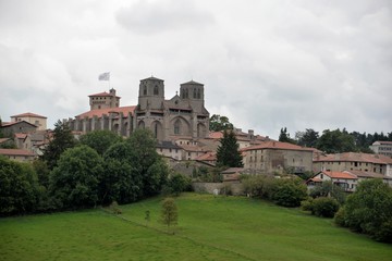 Fototapeta na wymiar abbaye de La Chaise-Dieu