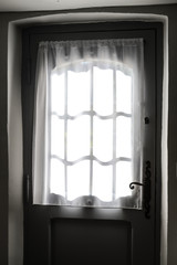 window with curtains