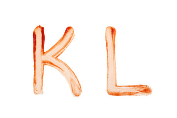 Ketchup Letter K and L