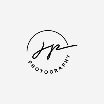 JP initials logo for photography and other business.