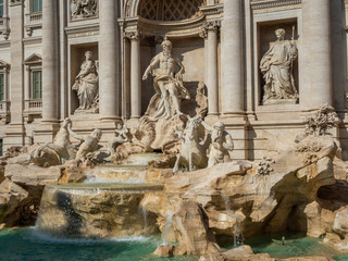 Trevi Fountain in Rome, Italy