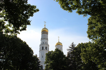 Fototapeta na wymiar Church in Moscow Russia