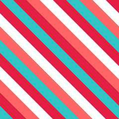 Stripes Diagonal Winter Christmas pattern