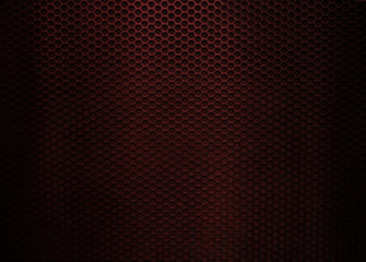 grunge red metal grid background