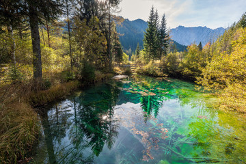 Das Meerauge bei Bodenteich, Kärnten, Österreich