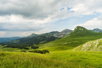 Landscape with clouds