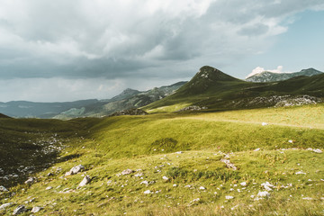Landscape with cloud
