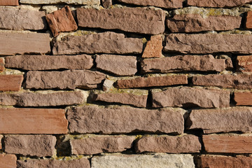 Old Stone Wall Background. The walls of the old wall.