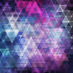abstract background with triangles