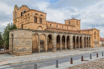 Fototapeta premium San Vicente basilica in Avila, Spain