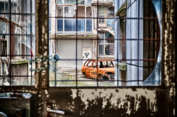 building in the city