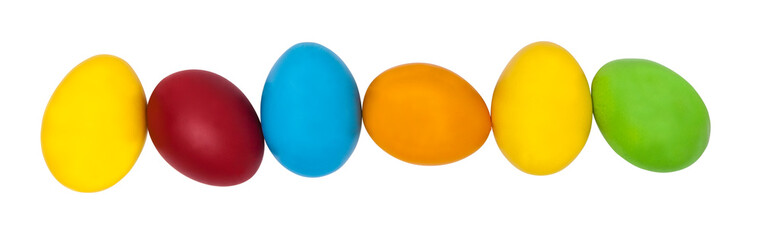 Bunte Ostereier Freisteller